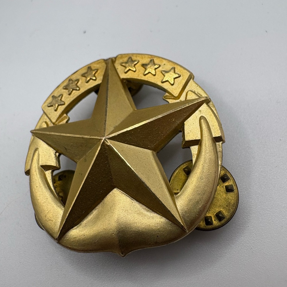 Vintage U.S. Military Hat Badge – Meyer Inc. New York – Pinback